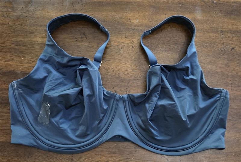 NWOTD CUUP 42E The Scoop Blue Microfiber Underwire Bra 127968