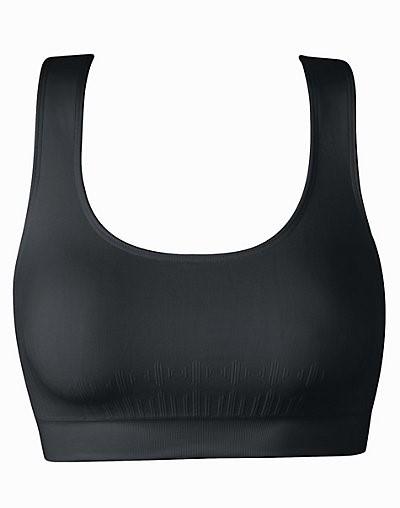 Barely There XS CustomFlex Fit Active Wirefree Bra 4076 Black 127989