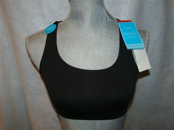 Barely There XS CustomFlex Fit Active Wirefree Bra 4076 Black 127989