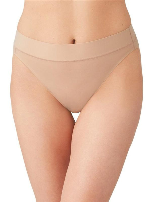 NWOT Wacoal 2X At Ease Hi Cut Brief Panty 871308 Beige 128009