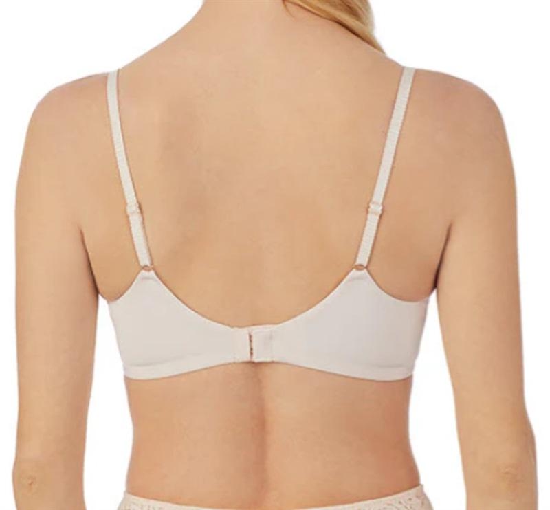 NWT Le Mystere 32DDD Lace Allure Unlined Bra 8246 White 128142