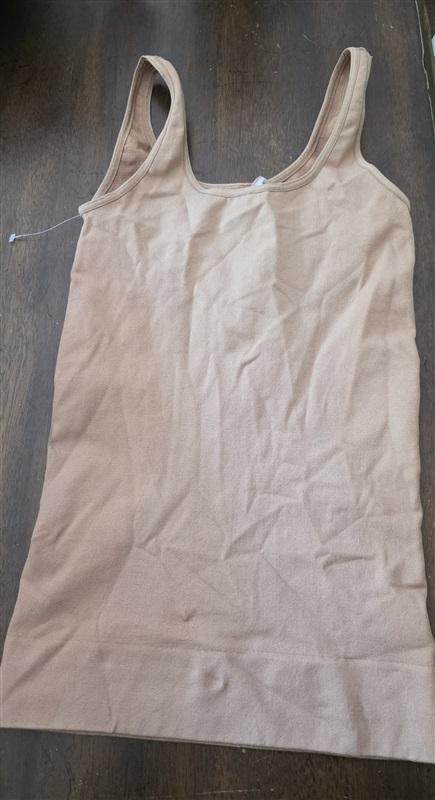 NWOT COMMANDO S/M LIFTED TANK Firm Control Beige 128160