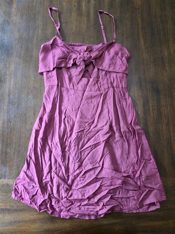 NWOT Volcom S Tank Bow Front Cut Out Sun Dress 128162
