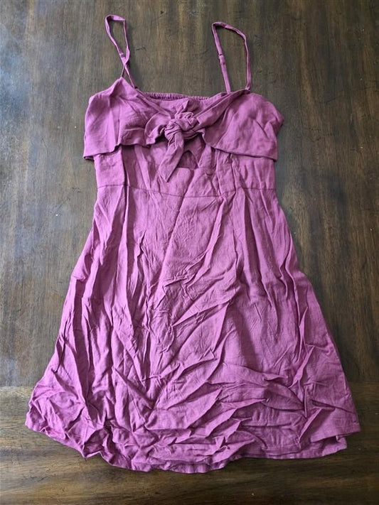 NWOT Volcom S Tank Bow Front Cut Out Sun Dress 128162