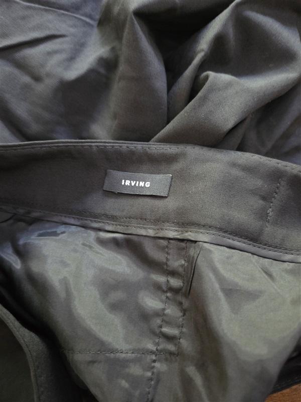 NWT Lafayette 148 Irving 12 Straight Leg Stretch Wool Pants Black 128173