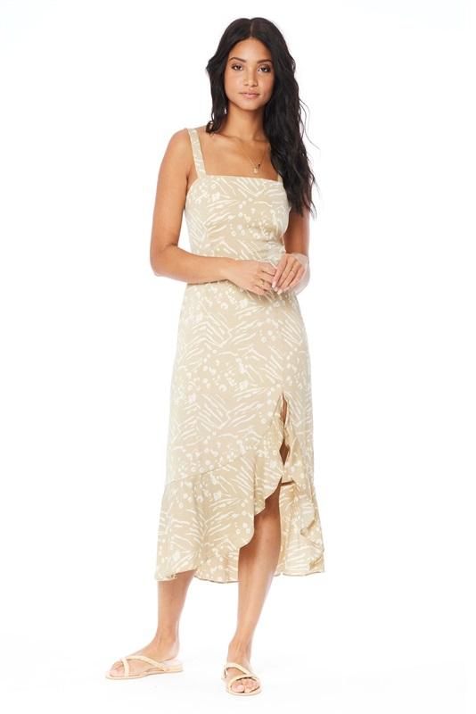 NWT Saltwater Luxe SM Levi Summer Spots Midi Tank Dress Sundress 128176
