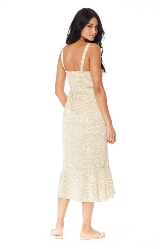 NWT Saltwater Luxe SM Levi Summer Spots Midi Tank Dress Sundress 128176