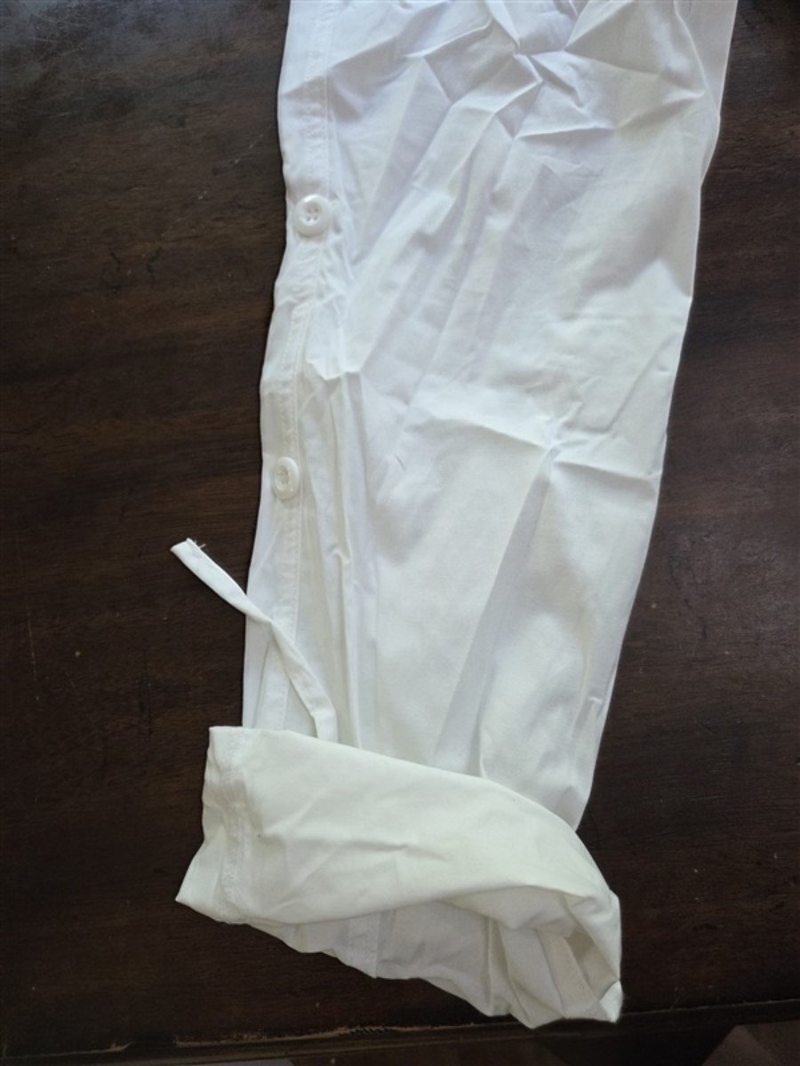 NWOT Boston Proper 6 Convertible Cargo Pants White #128188