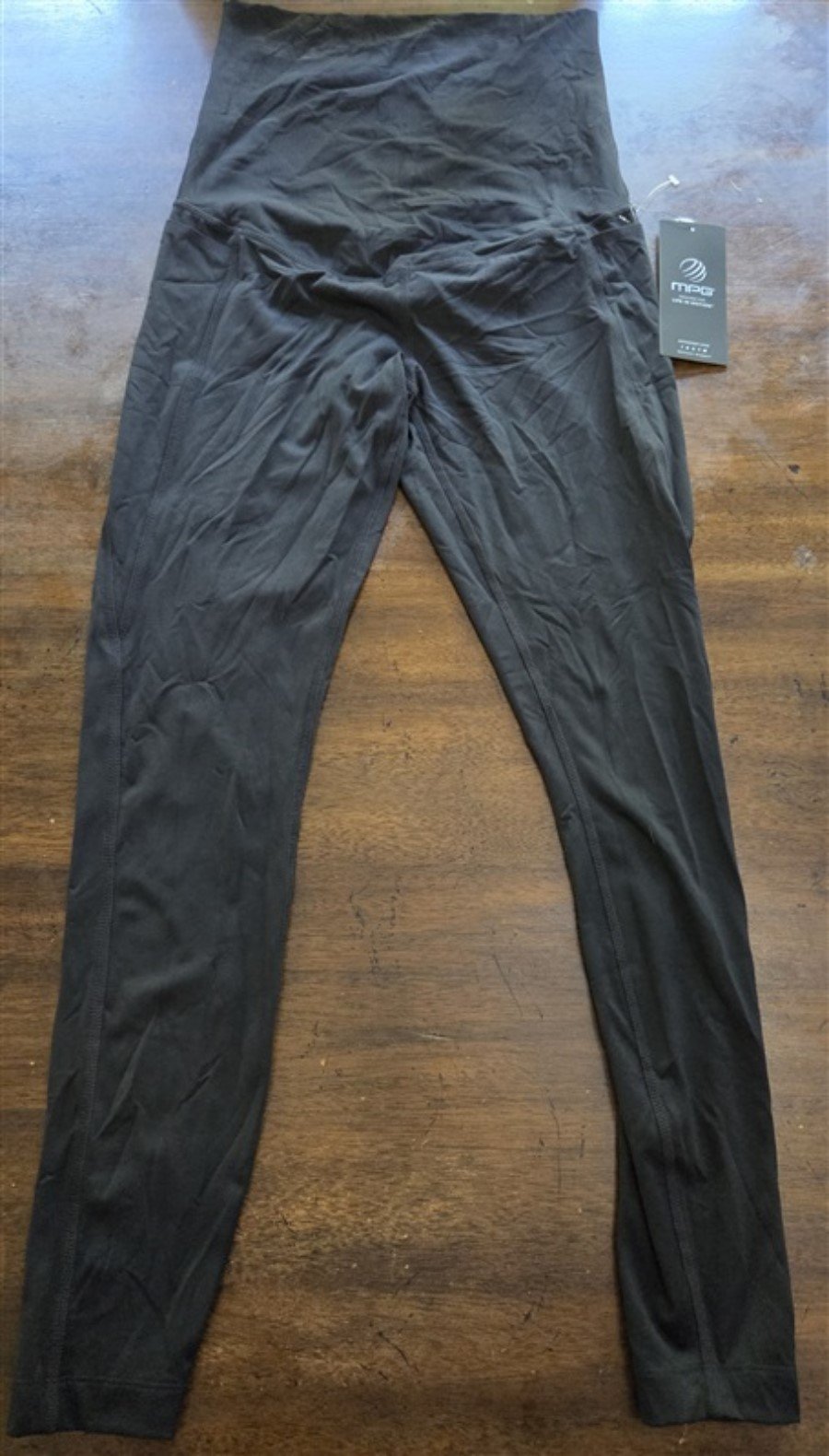 NWT MPG Recycled SM Prosper High-Waisted Active Leggings Black #128209