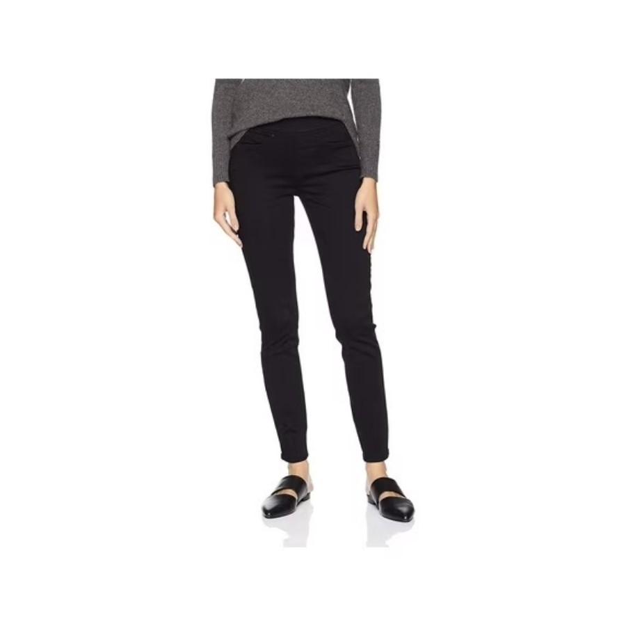 NWT Levis 16 33x32 Perfectly Slimming Pull-On Mid Rise Skinny Jeans Black 128218