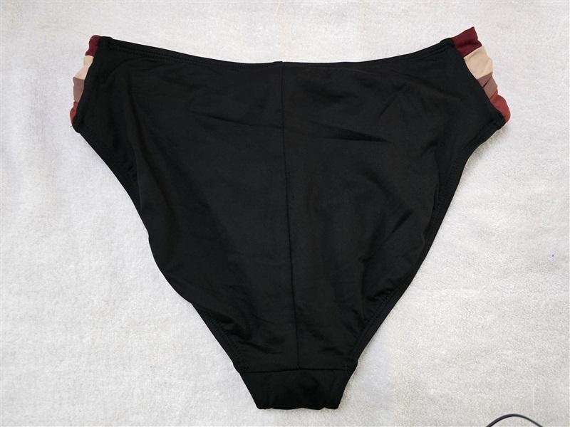 NWOT Robin Piccone L Billie Rose Hi Waist Bottom 128249