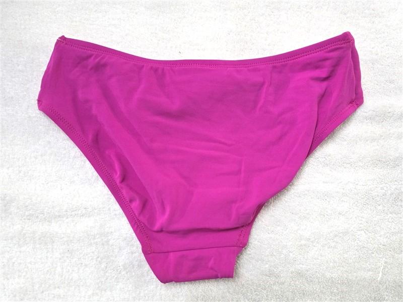 NWOT Robin Piccone XS Hot Pink Knot Front Bikini Swim Bottoms 128267