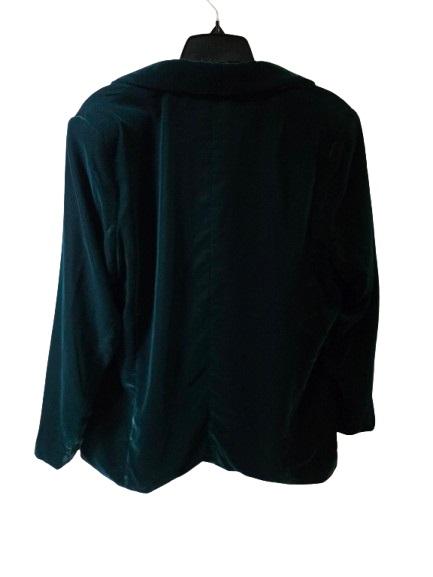 NWT Gibson & Latimer XL Velvet Notch Lapel Button Front Blazer 128273