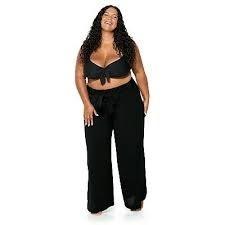 NWOT Swim Solutions 30/32 Plus Size Modest Swim Pants Bottom 128281