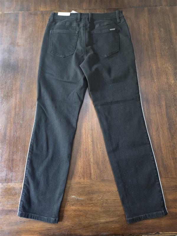 NWT Tommy Bahama 6 Boracay Black HR Tux Ankle Jeans 128282