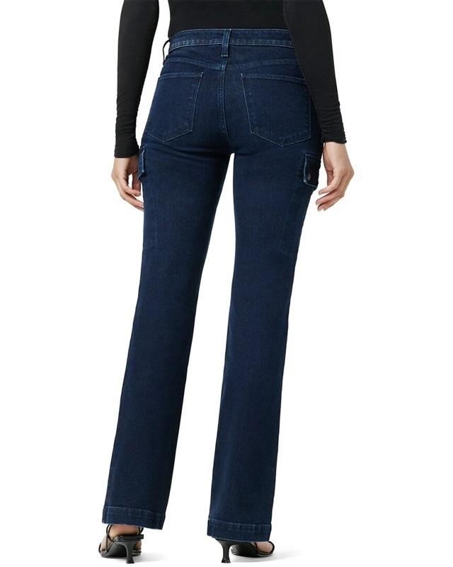 NWT Joe's Jean 26 The Frankie Bootcut Wide Hem With Slit