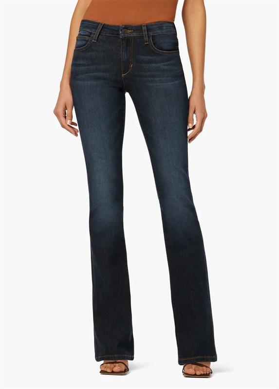 NWT Joe's Jean 26 The Frankie Bootcut Wide Hem With Slit