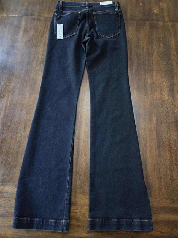 NWT Joe's Jean 26 The Frankie Bootcut Wide Hem With Slit