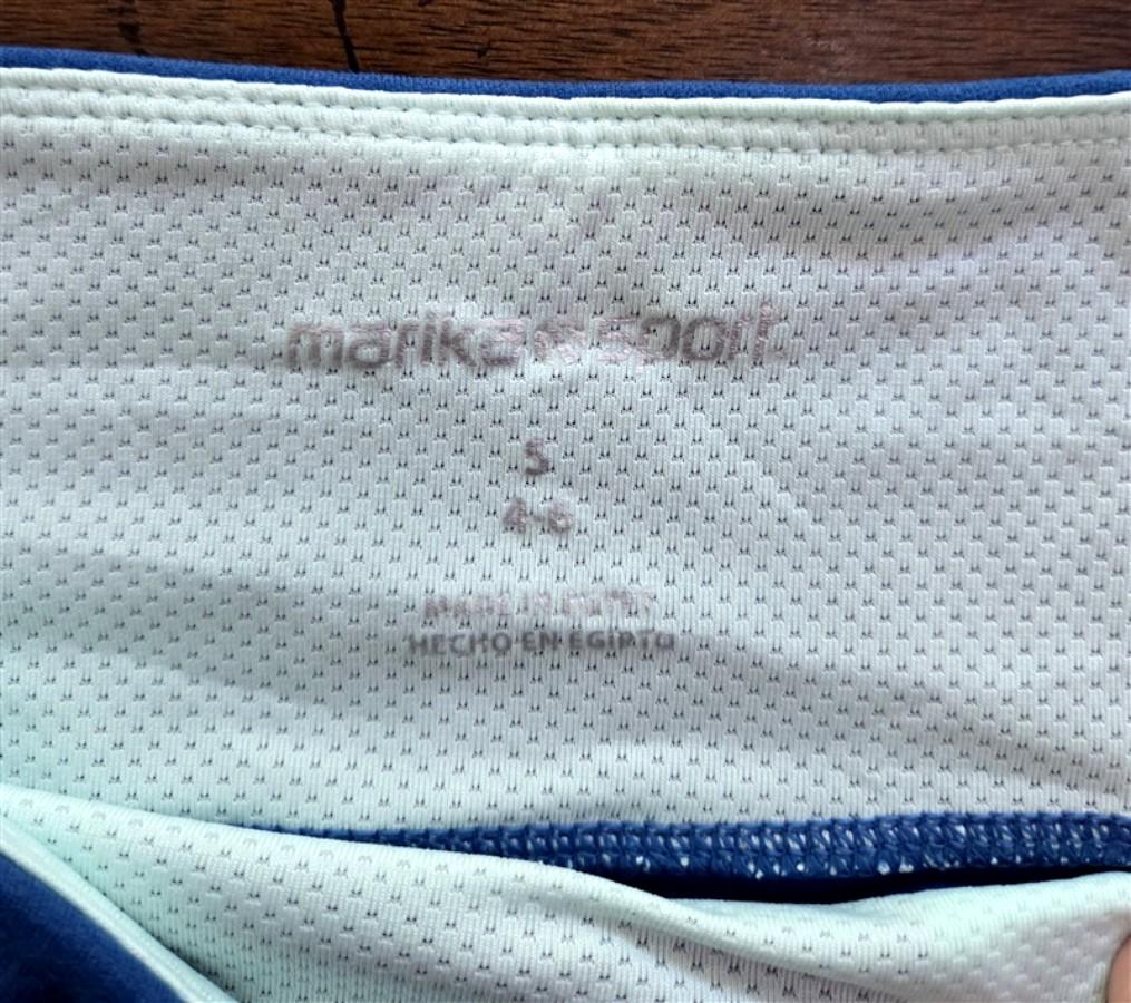 NWT Marika S (4-6) Sport Performance Capri Leggings Blue #128302