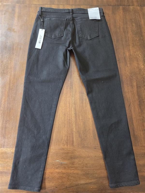 NWT Joe's Jeans 31 The Icon Mid Rise Skinny Ankle Black Nightfall 128314