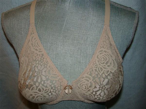 NWT Wacoal 32DDD Halo Lace Molded 851205 Underwire Bra #128341