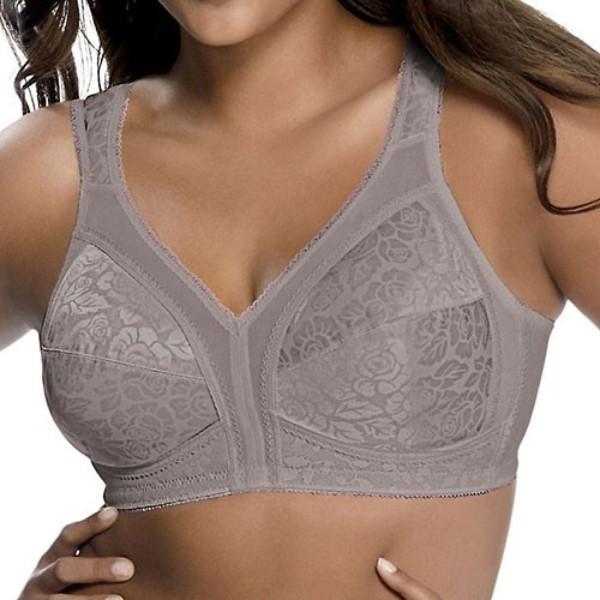 NWOT Playtex 18 Hour 38DDD Original Comfort Strap Wirefree Bra 4693 Taupe 128351