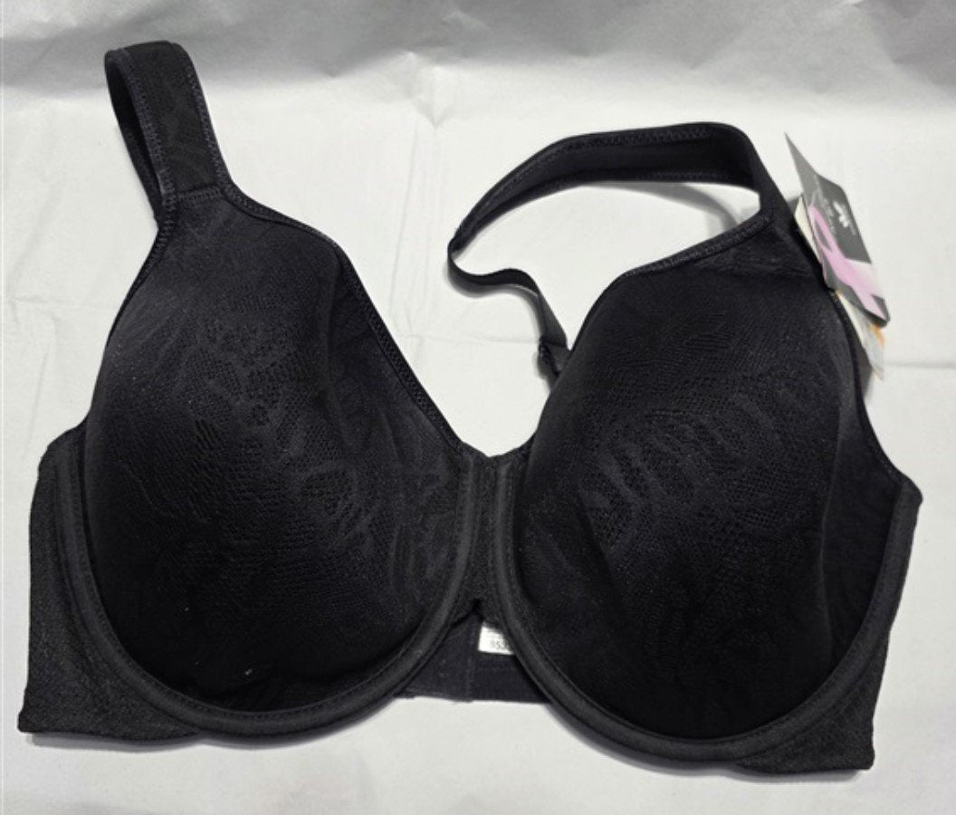 NWT Wacoal 36DD Awareness Underwire Lightweight Spacer Bra 853367 Black 128357