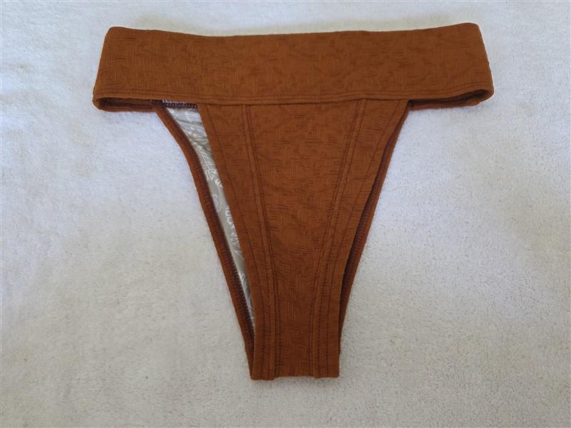 NWOT Free People FP Beach XS Swim Bikini Bottom Honey Ginger 128411