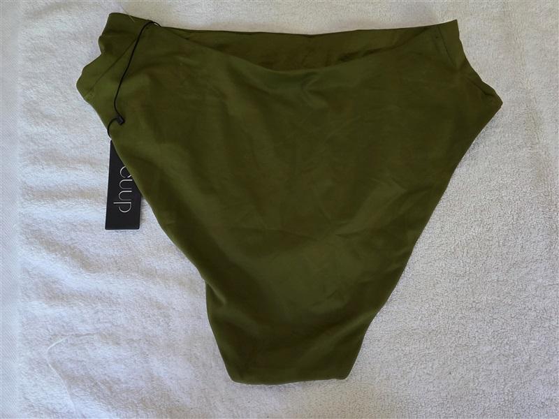 NWT CUUP 5XL The Highwaist Swim Bottom Fern Green Hi Rise Bikini 128448