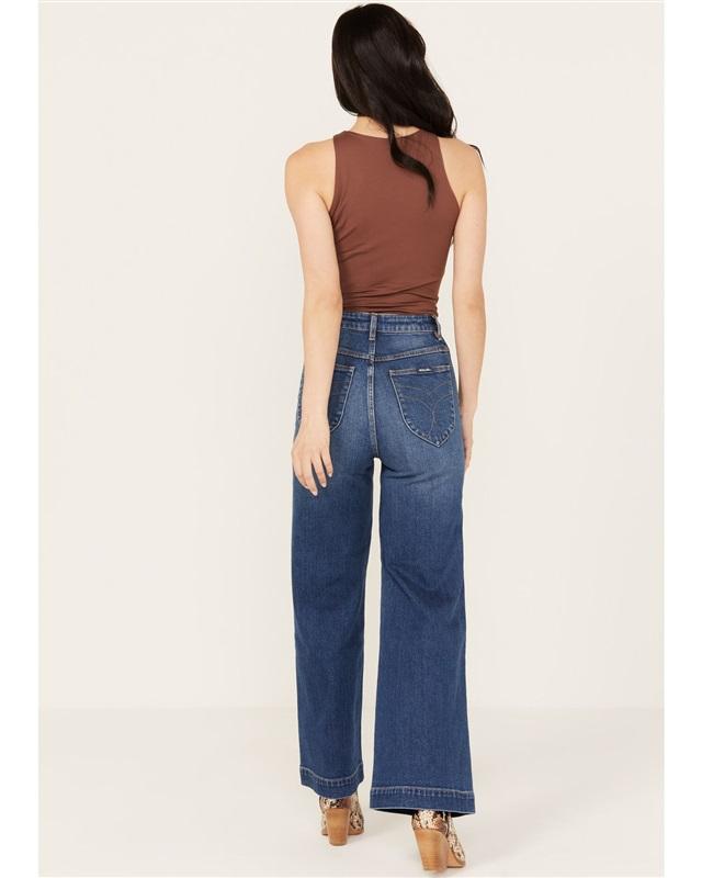 NWT Rolla's 31 High Rise Stretch Blue Sailor Jeans Dungarees 128484