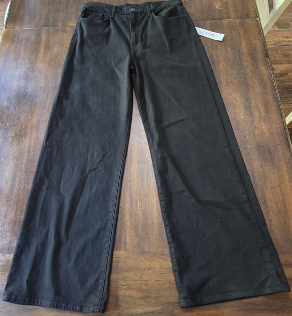 NWT Joe's Jean 32 Mia Petite High Rise Wide Leg 128508