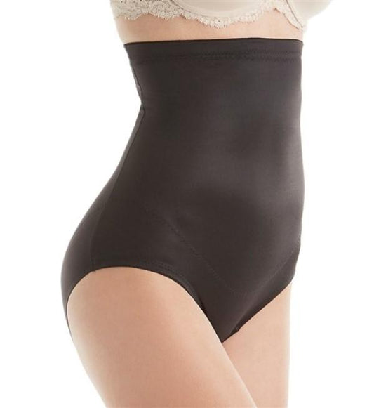 NWT Miraclesuit S Flexible Fit Hi-Waist Shaping Brief 2905 Black 128604