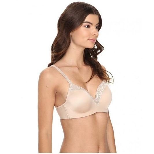 NEW Le Mystere 34DDD Safari Invisible Comfort Memory Foam Bra 9678 Beige 128606