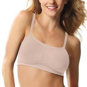 NWT Barely There XS CustomFlex Fit The Bandini X741 Beige Pull ON Bra 128610