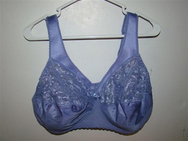 NWOT Glamorise 40I Magic Lift Full Figure Support 1000 Periwinkle Blue 128617