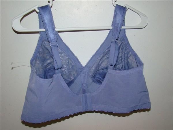 NWOT Glamorise 40I Magic Lift Full Figure Support 1000 Periwinkle Blue 128617
