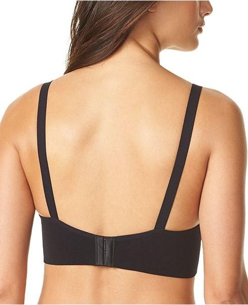 NWT Warners 40D Elements of Bliss® Wire-Free Bra RM3741A Black 128754