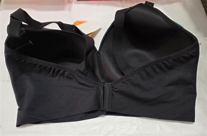 NWT Warners 40D Elements of Bliss® Wire-Free Bra RM3741A Black 128754
