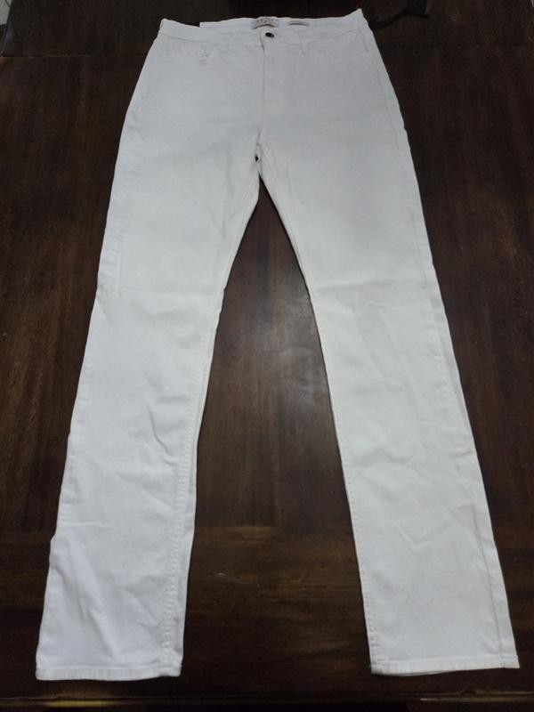 NWT Jen7 by 7 for All Mankind 10 Slim straight Jeans White 128765