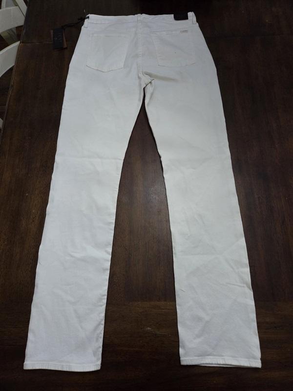 NWT Jen7 by 7 for All Mankind 10 Slim straight Jeans White 128765