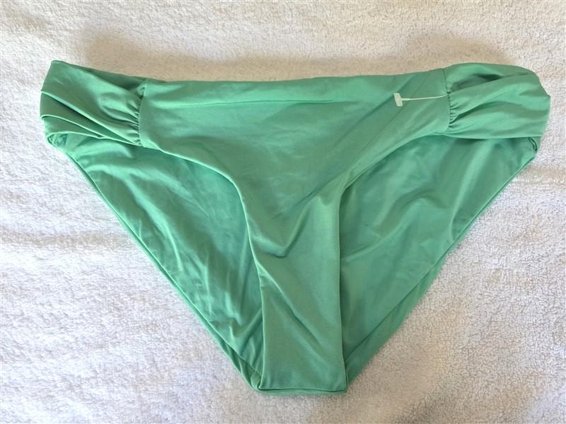 NWT Trina Turk 6 Full Hipster Shirred Sides Bikini Swim Bottom 128777