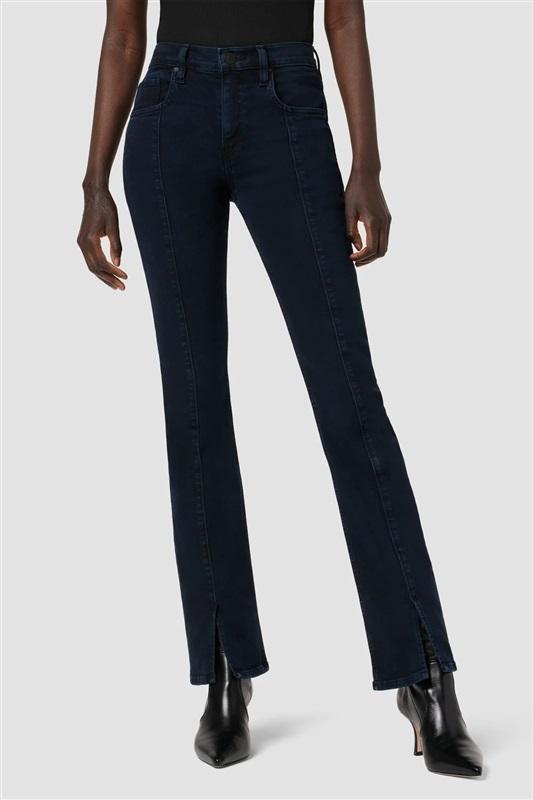NWT Hudson 31 Barbara High-Rise Baby Boot Cut Vent Jean Blue 128785