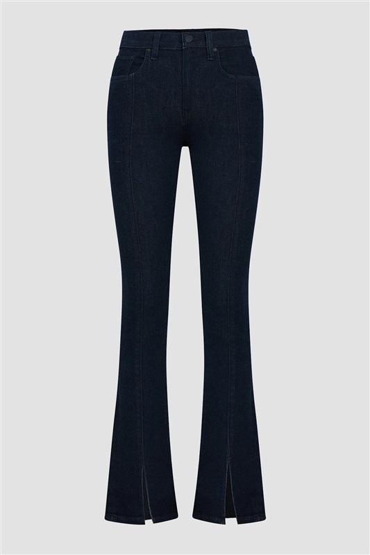 NWT Hudson 31 Barbara High-Rise Baby Boot Cut Vent Jean Blue 128785