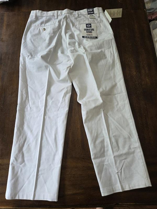 NWT Dockers 34X29 Signature Khaki Classic Fit Lux Cotton Stretch 128795