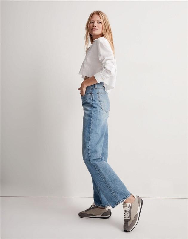 NWOT Madewell 31 Madewell x Donni Low-Rise Loose Jeans Mathison 128808