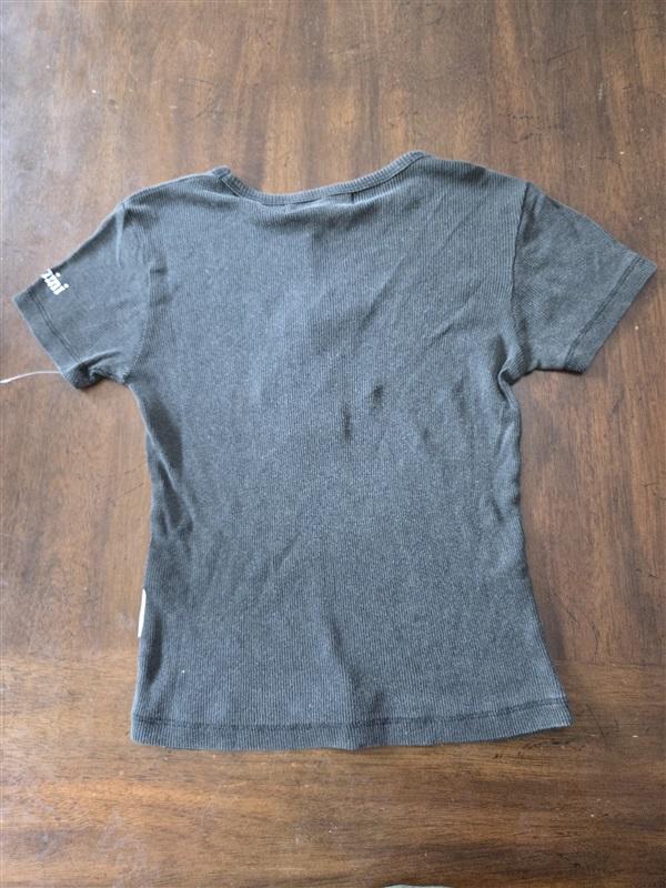NWT Free People The Laundry Room S Gemini Stitch Applique T Shirt 128810