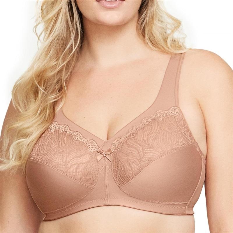 NWOT Glamorise 44C MagicLift Natural Support Bra 1010 Wirefree 128833