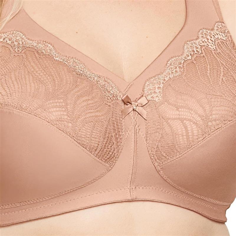 NWOT Glamorise 44C MagicLift Natural Support Bra 1010 Wirefree 128833