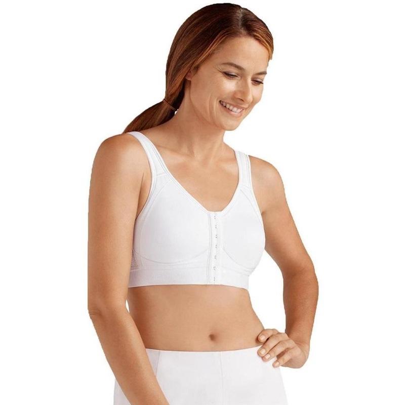 NWT Amoena 44D Ester Front Fastening Soft Post-Surgery Bra 128837