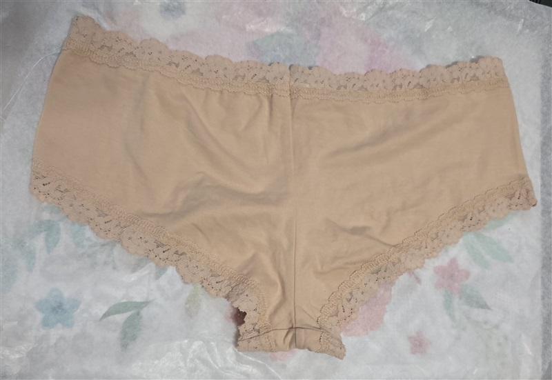 NWOT Hanky Panky M Boyshort Beige 631274 Small 128893